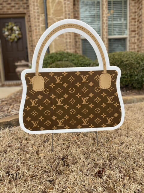 Brown LV purse